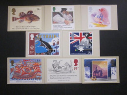 1988 THE COMPLETE YEAR SET OF P.H.Q. CARDS UNUSED. ISSUE Nos. 99 To 106 (B) #01493 - Carte PHQ