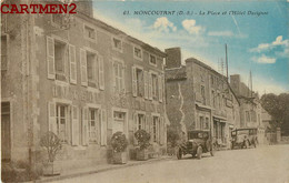 MONCOUTANT PLACE ET HOTEL DAVIGNAC 79 DEUX-SEVRES - Moncoutant