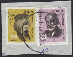 Turkey Turkiye Hacı Kamil Akdik Türk Hattat Calligrafo Turco Calligrapher Calligraphe Nedim Divan Literature FRB00244 - Storia Postale