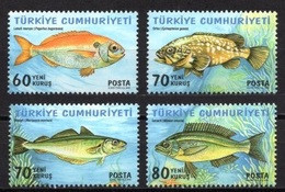 2005 TURKEY WORLD ENVIRONMENT DAY - FISHES MNH ** - Nuevos