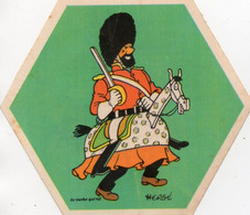 Autocollant " Tintin Et Ses Amis " De La Vache Qui Rit - Capitaine Haddock - Stickers