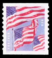 Etats-Unis / United States (Scott No.5657 - Flags) [**] Coil Perf. 9,5 - Ongebruikt