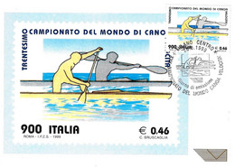 [MD6486] CPM - 30° CAMPIONATO DEL MONDO DI CANOTTAGGIO - CON ANNULLO - PERFETTA - Non Viaggiata - Rowing