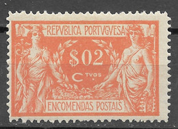 Portugal 1920 - Encomendas Postais - Comercio E Industria - Afinsa 02 - Ungebraucht