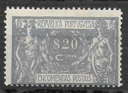 Portugal 1920 - Encomendas Postais - Comercio E Industria - Afinsa 05 - Neufs