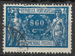 Portugal 1920 - Encomendas Postais - Comercio E Industria - Afinsa 08 - Usati