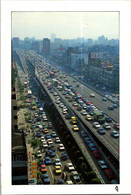 (1 G 40) Postcard Posted From Taiwan To Australia - Taipai Freeway - Taiwan