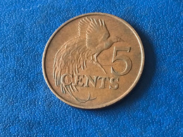 Münze Münzen Umlaufmünze Trinidad & Tobago 5 Cent 1975 - Trinidad En Tobago