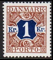 1921. Postage Due. Porto. 1 Kr. NEVER Hinged. (Michel P 6) - JF521298 - Segnatasse