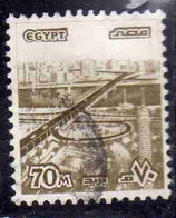 UAR EGYPT EGITTO 1978 1985 1979 BRIDGE OF OCTOBER 6 70m USED USATO OBLITERE' - Usados