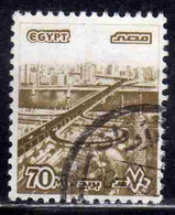 UAR EGYPT EGITTO 1978 1985 1979 BRIDGE OF OCTOBER 6 70m USED USATO OBLITERE' - Gebruikt