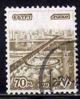 UAR EGYPT EGITTO 1978 1985 1979 BRIDGE OF OCTOBER 6 70m USED USATO OBLITERE' - Usati