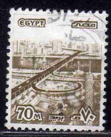 UAR EGYPT EGITTO 1978 1985 1979 BRIDGE OF OCTOBER 6 70m USED USATO OBLITERE' - Oblitérés