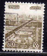 UAR EGYPT EGITTO 1978 1985 1979 BRIDGE OF OCTOBER 6 70m USED USATO OBLITERE' - Gebruikt