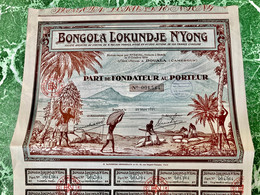 BONGOLA  LOKUNDJE  N' YONG -----------   Part  De  Fondateur - Africa