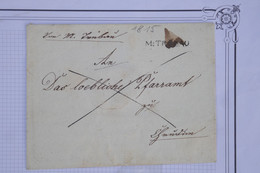 AW7 AUTRICHE  BELLE LETTRE 1815  M.TREBAU , POUR WIEN  ++CIRE ROUGE  +AFFRANCHIS. PLAISANT. - ...-1850 Préphilatélie