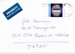 59576 - Bund - 2020 - 110c Grautoene EF A LpBf BRIEFZENTRUM 44 -> Japan - Cartas & Documentos