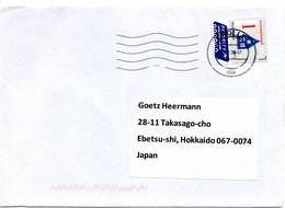 59586 - Niederlande - 2020 - "1" Haus '14 EF A Bf ZWOLLE -> Japan - Storia Postale