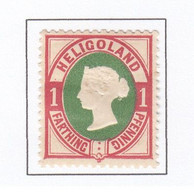 ELIGOLAND  YT N° 10  NEUF AVEC CHARNIERE - Héligoland