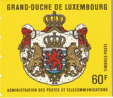 LUXEMBOURG 1989 - GRAND DUKE JEAN, BOOKLET - Libretti