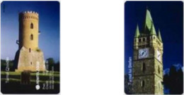 Carte à Puce - Roumanie - Romtelecom - Chindia's Tower, Puce Gem5 Noire - Romania