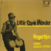 EP 45 RPM (7) Little Stevie Wonder  "  Fingertips  " - Soul - R&B