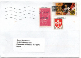 59594 - Frankreich - 2020 - 1,20 F CEPT '75 MiF A Bf 21530A -> Japan - Cartas & Documentos