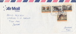 Australia Air Mail Cover Sent To Denmark 2-1-1997 Topic Stamps - Covers & Documents