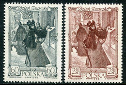 POLAND 1962 Stamp Day MNH / **  Michel  1353-54 - Ungebraucht