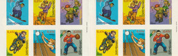 LUXEMBOURG 2002 - 'FUNSPORT', AUTOADHESIVE BOOKLET - Cuadernillos