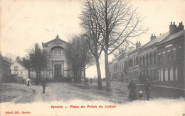 CPA 02 VERVINS PLACE DU PALAIS DE JUSTICE - Vervins