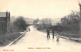 CPA 02 VERVINS AVENUE DE LA GARE - Vervins