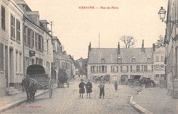 CPA 02 VERVINS RUE DE PARIS - Vervins