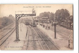 CPA 21 Is Sur Tille La Gare Train - Is Sur Tille