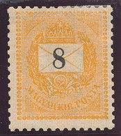 1898. Black Number 8kr Stamp - Ungebraucht