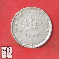 PORTUGAL 50 REIS 1886 - ***SILVER***   KM# 506,2 - (Nº49376) - Portugal