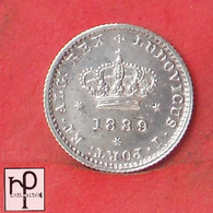 PORTUGAL 50 REIS 1889 - ***SILVER***   KM# 506,2 - (Nº49377) - Portugal