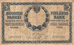 Finland:5 Markka 1909 - Finnland