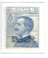 Italia Italy Italien Italie 1922-23 BLP  Busta Pubblicitaria   B.L.P.  25 C. MNH** - Stamps For Advertising Covers (BLP)