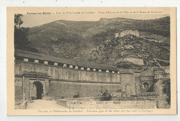 66 Vernet Les Bains Porte D'entrée De La Ville Et Route De Cerdagne Fort De Villefranche  Confluent Ed Moli Maroquinerie - Autres & Non Classés