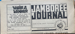 INDIA 1967, JAMBOREE JOURNAL ,SCOUT ,BADEN POWEL ACTIVITIES HINDI FILM 4 PAGES - Covers & Documents