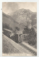 Suisse Vd Vaud Ligne Chemin De Fer Train Tramway Cachet Rochers De Naye 1911 Ed Julien Frères Genève 6796 - Roche