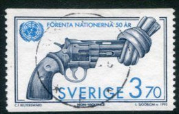SWEDEN 1995 UNO 50th Anniversary Used.  Michel 1899 - Usados