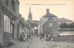 CPA 41 MONDOUBLEAU RUE DE LA PORTE VENDOMOISE - Andere & Zonder Classificatie