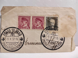 Praha Czech Republic 3x Postage Stamps To Identify 1937 - Otros & Sin Clasificación