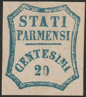 Governo Provvisorio. 20 C. Sass 15 Nuovo SG (+) F.AD CV 550 - Parme