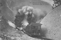 CPA 74 CHEMIN DE FER CHAMONIX MONTENVERS MER DE GLACE (TRAIN - Chamonix-Mont-Blanc