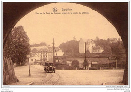 BOUILLON ..-- OLDTIMER . Le Tunnel . 1935 Vers BRESSOUX ( Mr Mme DECHESNE ) .  Voir Verso . - Bouillon