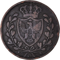 Monnaie, États Italiens, SARDINIA, Carlo Felice, 5 Centesimi, 1826, Torino - Piemonte-Sardinië- Italiaanse Savoie
