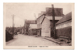 CALLAC (22) - ROUTE DE LA GARE - Callac